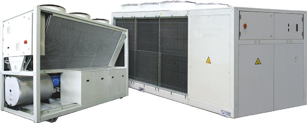 Air Cooled Chillers & Heat Pumps WinPACK HE-A TCAEY-THAEY 2110-4340 Cooling capacity: 91,6-345 kw Heating capacity: 110,5-357 kw Class A chillers and heat pumps Standard electronic expansion valve