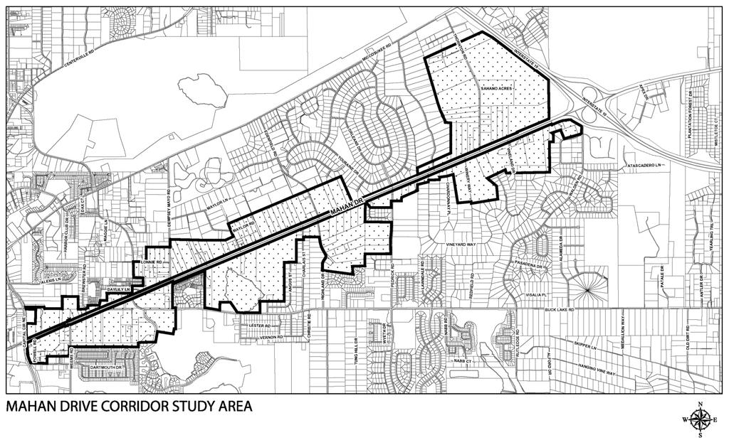 I. Land Use Map 4: Mahan Drive Corridor Study Area Tallahassee-Leon