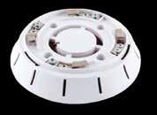 Diameter: 10 cm Height: 6 mm Sounder Detector Base for DD and ED series devices. Microprocessor controlled, 87dB Sound Level, White ABS material. Diameter: 12 cm Hight: 4.