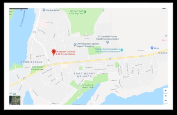 Show Location: Thompson Drill Hall 7 D Artisan Road, CFB Kingston Date/Time: Wednesday April 10 3:00 pm- 8:00 PM Accessibility: There is an accessibility ramp at the front door of the building and