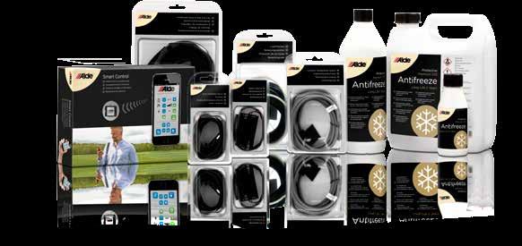 Get more from your heating system with Alde Genuine Accessories Much of our wide and steadily growing range of accessories