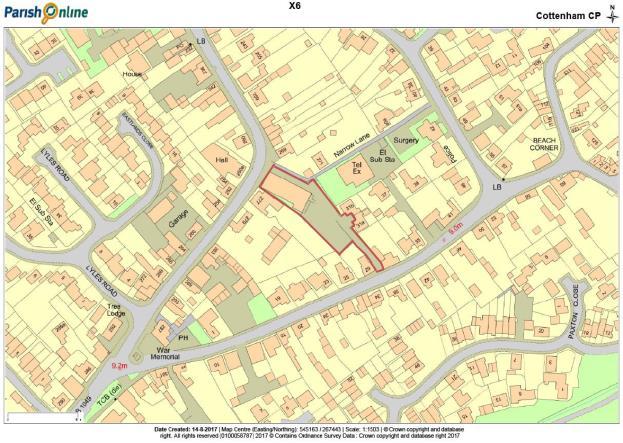 Policy BF/4: Co-op site (X6 in Figure 29) Support development of the 2,000+m 2 High Street Co-op site, if and when vacated, to provide: A: a modern Medical Centre (including consulting rooms and