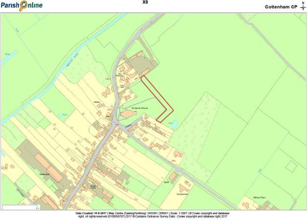 Policy GF/4: Land in the vicinity of All Saints Church (X8 in Figure 29) Support development to provide a small (1/2 acre?