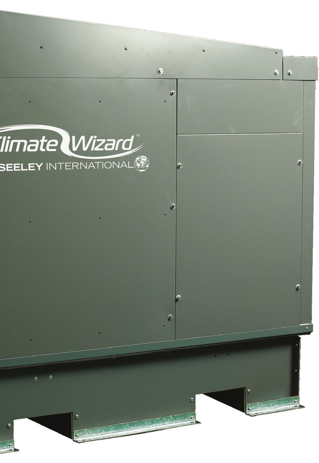 Climate Wizard Supercool Cabinetry Powder coated, marine grade aluminium Weather proof and corrosion resistant Mechanical fasteners are stainless steel or aluminium With Climate Wizard Supercool, the
