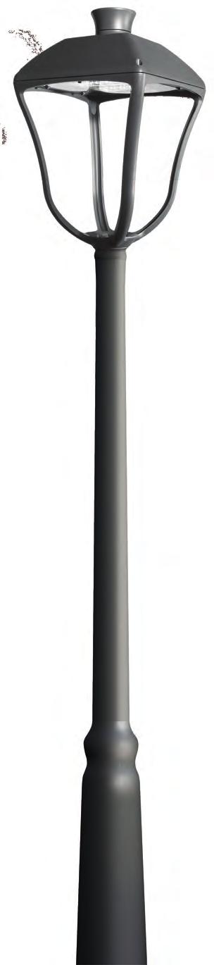 For instance, the curves of the luminaire echo the elegance of