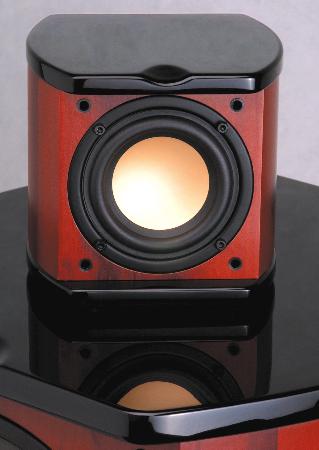0" full range speakers, dedicated high-output center channel speaker with