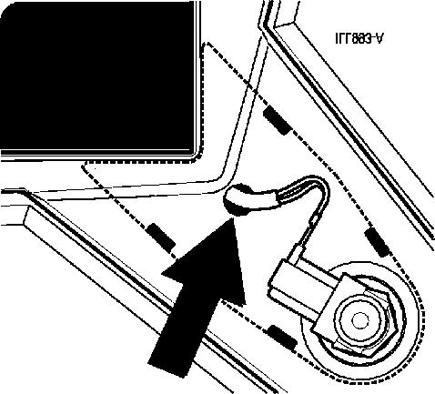 WATER CONNECTIONS Connect the solenoid cable (supplied in the kit) to the Solenoid Valve. Route the cable through the hole in the Transition. See diagram. The other end will be connected later.