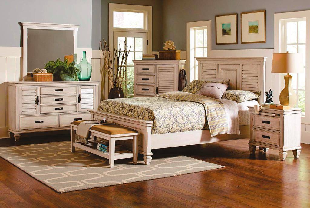 WI Includes louvered panel headboard &  price $2756 $1666 Country