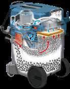Bosch dust extractors provide best-in-class CFM (cubic eet per