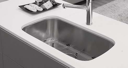 Sydney & Melborne Available Models: 18 gauge brushed stainless steel Large basins Single, double, and triple bowl options Softtone & sound-proofing undercoating Large single