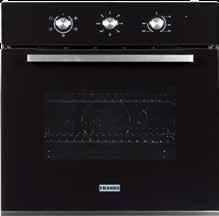 60CM 5 FUNCTION OVEN 5 functions 70L oven capacity 120 minute auto off timer Double glazed oven door Fan forced Push In & Out Control Knobs In keeping with the design of beauty and seamless