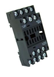 Standard with LED and back EMF-diode Wide range of options