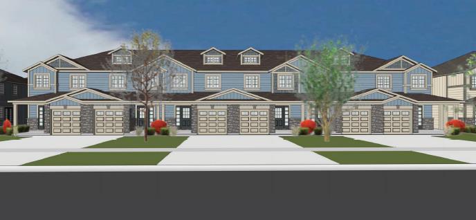 proposed townhouses
