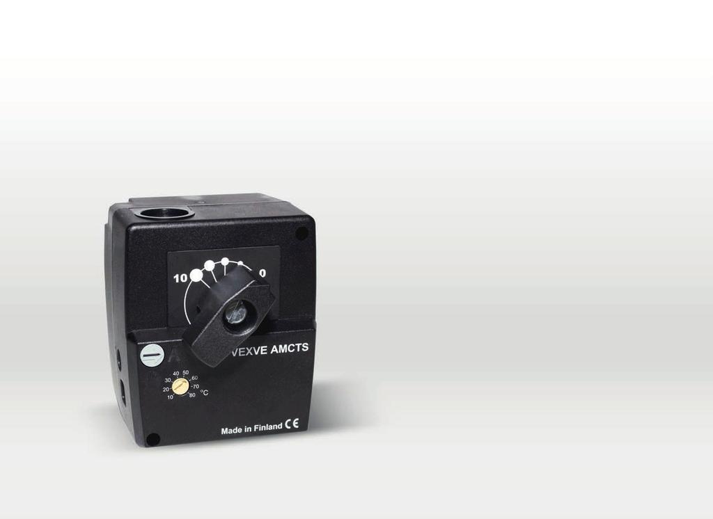 Vexve AMCTS Constant temperature control Vexve AMCTS is compact electronic constant temperature controllers for hydronic radiator and underfloor heating applications, as well as industrial