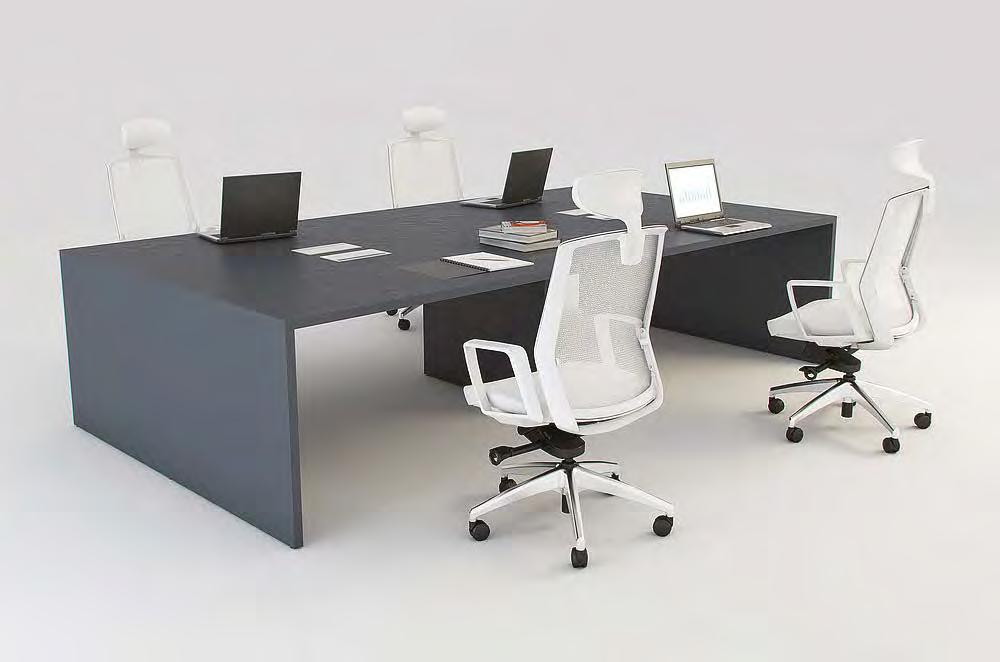 SLAB END DESK A solid bespoke desk design that