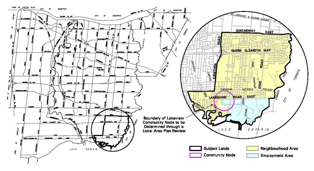 LAKEVIEW 1.0 How to Read the Lakeview Local Area Plan Mississauga Official Plan is composed of a principal document and a series of local area plans, provided under separate cover.