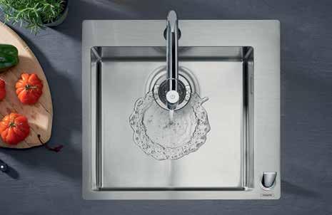 Maximum freedom absolutely compact. The compact sink with a new freedom of movement.
