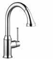 Undermount sinks Recommended mixers 450 450 500 450 500 450 Undermount sink 450 Depth 190 mm, for built-in cabinet 600 mm # 43426, -809 Manual waste
