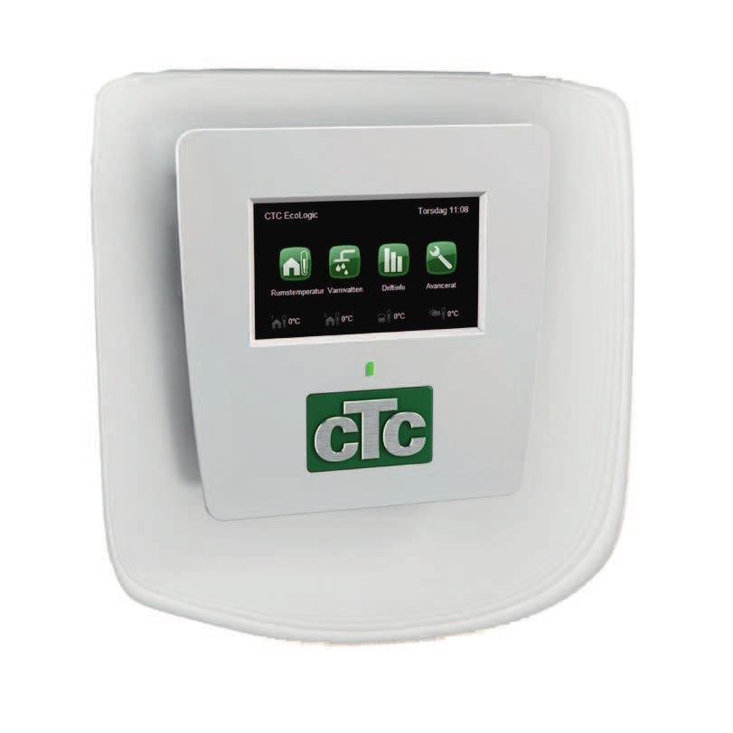 ready to be connected to CTC's heat pumps or