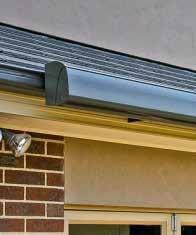 Folding arm awnings are reactive they can have a tilt mechanism which allows you to shade your area whenever you require, and a wind sensor that self retracts meaning less work for you.