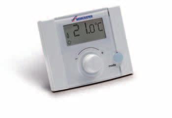Features and benefits Compatible with your existing external 230V programmers Programmer and room thermostat separate, familiarity for end user Large, clear display, simple dial adjustment Easy for
