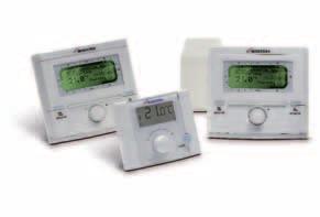 Sophisticated digital and wireless programmers and room thermostats Comfort range The Greenstar Comfort controls range from a plug-in programmer to an advanced wireless programmer and room thermostat.