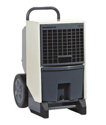 integrated heater on CDT 30 S and CDT 40 S for ducted drying Remote Climate Control (see page 15) The mobile CDT dehumidifier can be supplied with a condensate