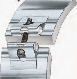 Right-angle terminal lugs with 10-32 binding head screws provide ease of electrical wiring.
