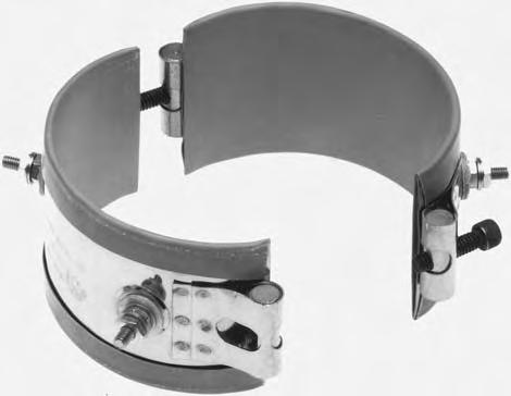 Construction Styles 3 CONSTRUCTION Duraband Construction Styles TYPES One-Piece Band The one-piece construction is available on any screw or lead termination and clamping variation.