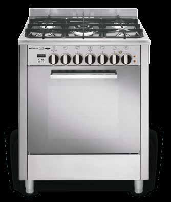 Emilia 70cm Bi-Energy Cooker EM534MVI4 EM534EI4 DI6644MVI4 DI6644EI4 DI765GGESIB4 Energy Selective oven for ultimate cooking choice.