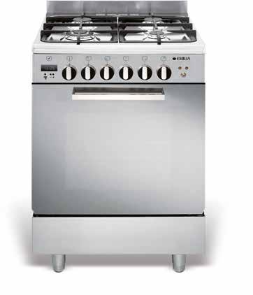 Emilia Cookers The Emilia Romagna Series cm cooker has a big 67 litre oven capacity.