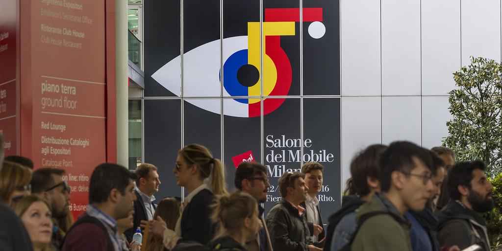 55 Years This year marked the 55th edition of the Salone del Mobile which is viewed as the most important design event on the global calendar and is the largest trade fair of its kind.