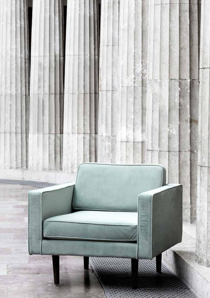 18 Broste Copenhagen Spring Summer 2018 19 Armchair Wind Velvet fabric Oeko-tex 100% Polyester / 45.