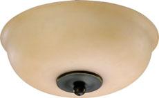 1032-95 (shown) 10"(w) x 4"(h) - (2) 60W C (Included) Old World Amber Scavo Glass Additional Finishes: