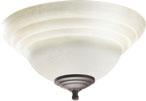 1166-801 * 13"(w) x 7.5"(h) - (2) 9W, 3000K, 80CRI LED Satin Nickel Gloss White Faux Alabaster Glass Bulbs Provided are Non-Dimming 1177-801 * 13"(w) x 7.