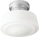 5"(h) - (1) 6W, 2700K, 80CRI M, Dimming LED (Included) Oiled Bronze Clear hammered Glass UL Damp 1975-9 12.
