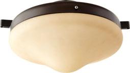1377-886 * (shown) 10"(w) x 6"(h) - (1) M Energy Saving Bulbs Oiled Bronze Amber Scavo Glass Bulb Provided is Non-Dimming UL Wet