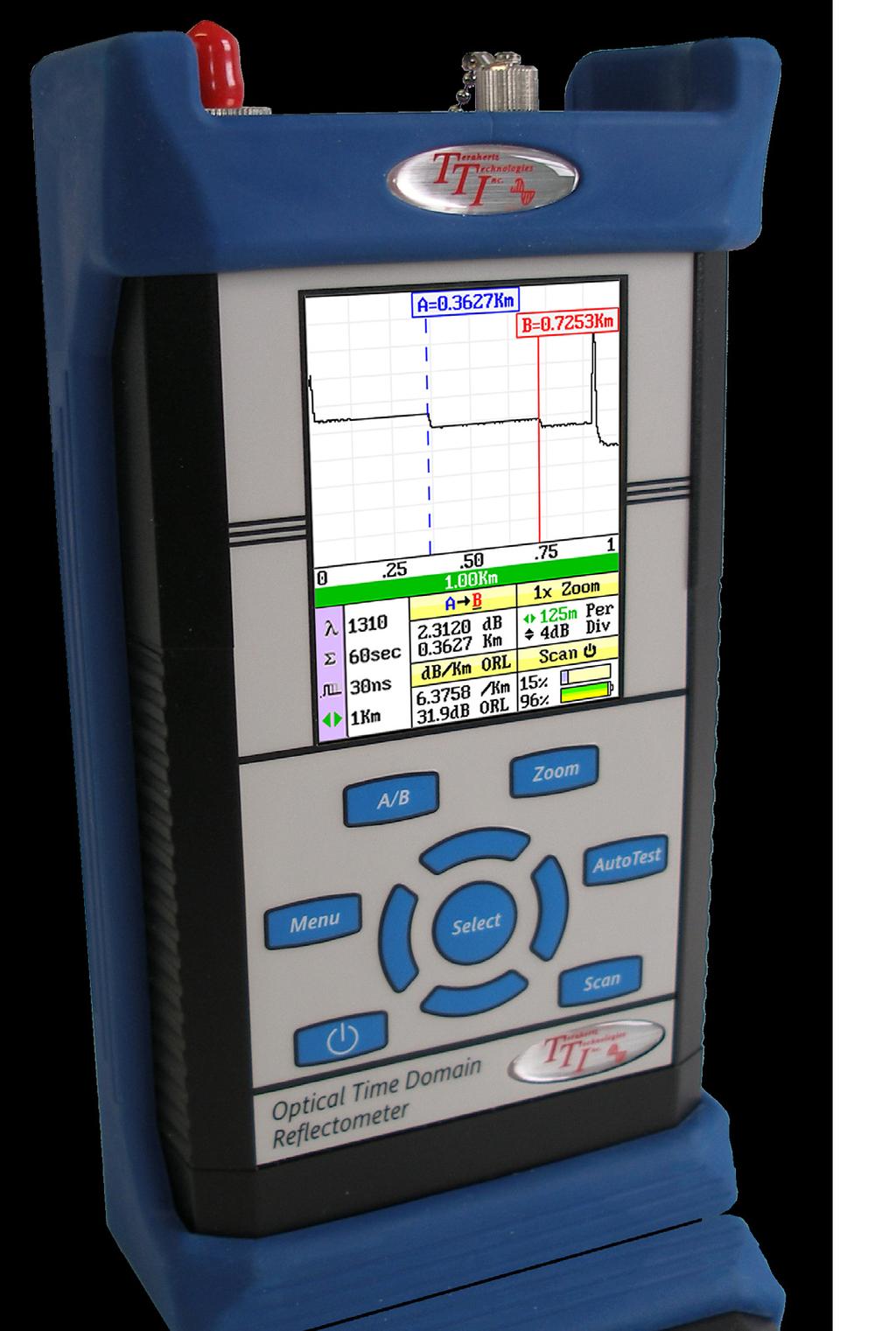 FTE-7000A OTDR Available in a Variety of Models The FTE-7000A is available in a wide variety of models.