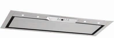 the same time make a statement. Remote control Four LED lights Perimeter aspiration targets the suction to the edge of the rangehood which flows the steam towards a smaller and more intensive area.