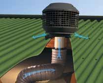 totally The concealed electrics and are totally not affected concealed. by the weather Motor comes with 150mm 200mm flexi ducting (4m), (6m), solid roof extension pipe and bell housing.