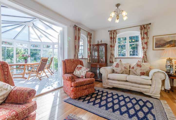The Wilderness Bowsey Hill Wargrave Berkshire A charming country home in a peaceful secluded setting Reception hall Drawing room Conservatory Dining room Kitchen Utility Cloakroom