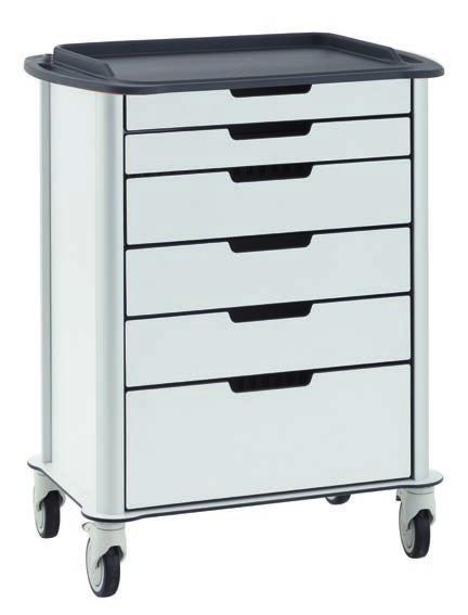 STAINLESS STEEL HOSPITAL FURNITURE General Cart Aluminum main frame and