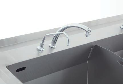 span Equipped with water saver Sink