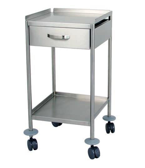 STAINLESS STEEL HOSPITAL FURNITURE Transport Trolley Loading capacity