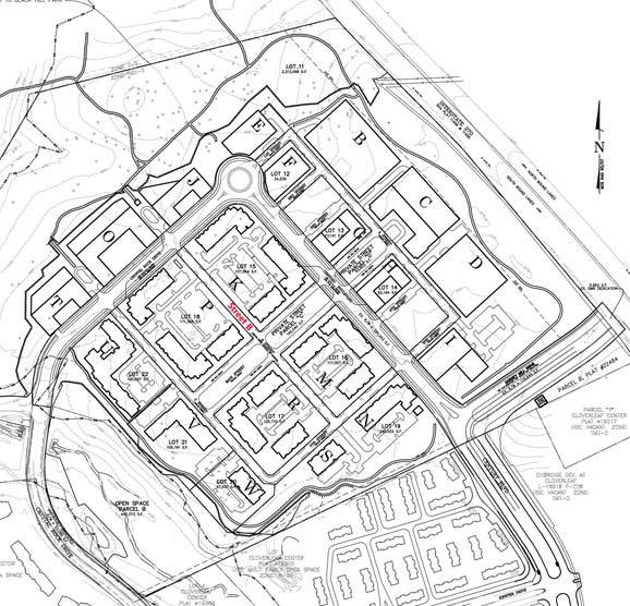 K 1 M 1 Main Street Street C 5 th Street Street B Figure 5: Proposed Preliminary Plan (January 2016) Site Plan No. 820150060 consists of the construction of 53% of the total residential uses and 0.
