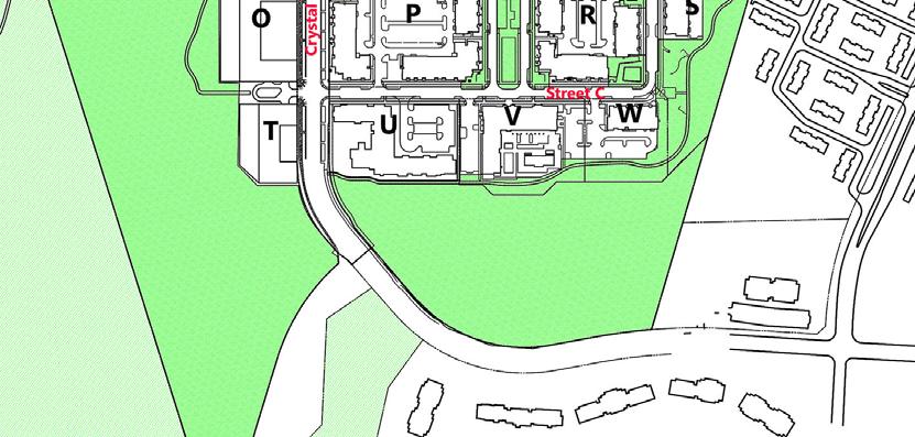 Formerly 2nd Street Figure 10: Proposed Street Grid & Green Space Access to public use spaces Consistent with the original approval, access to public space is provided through the use of sidewalks