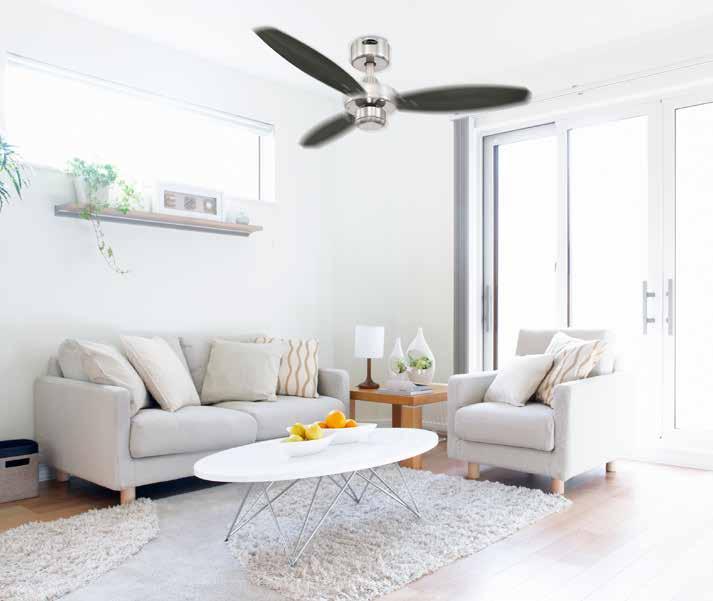 Summer & Winter Operation of a Ceiling Fan Ceiling area: 30 C 25 C You want a pleasant room climate?