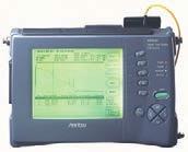 Mobile Fronthaul History of Anritsu OTDRs Hard keys Easy Operation The easy to use rotary knob and hard keys support efficient manual waveform analysis.
