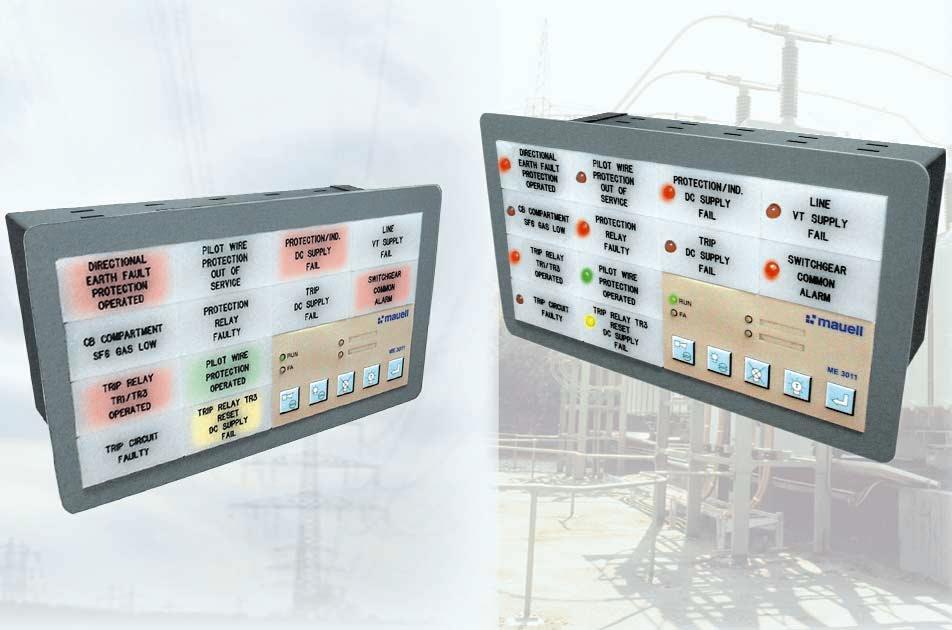 Operation Principles The alarm annunciators have the main function of safely signaling critical status of installations, aiming at their integrity.