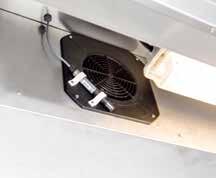 right amount of fan speed. Heating and humidity are pulse-controlled to facilitate accurate climate control.